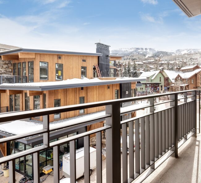 3516 from balcony snowmass real estate
